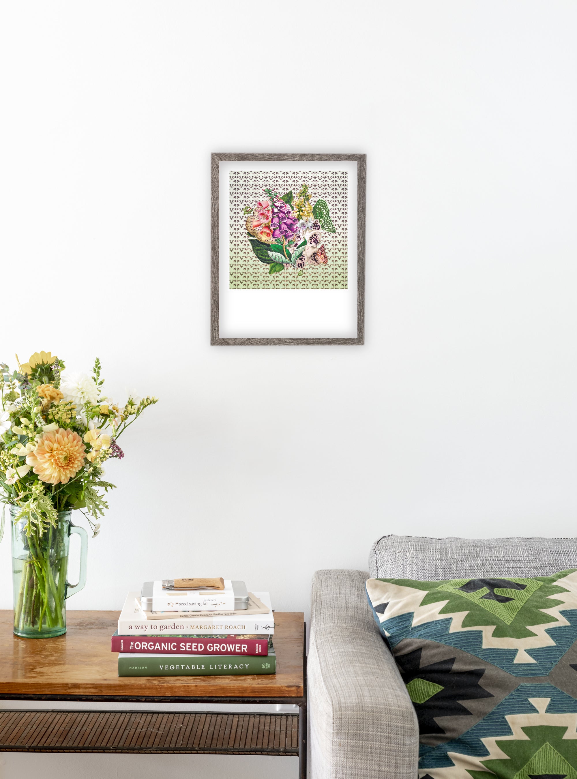 Foxglove Mix Fine Art Poster