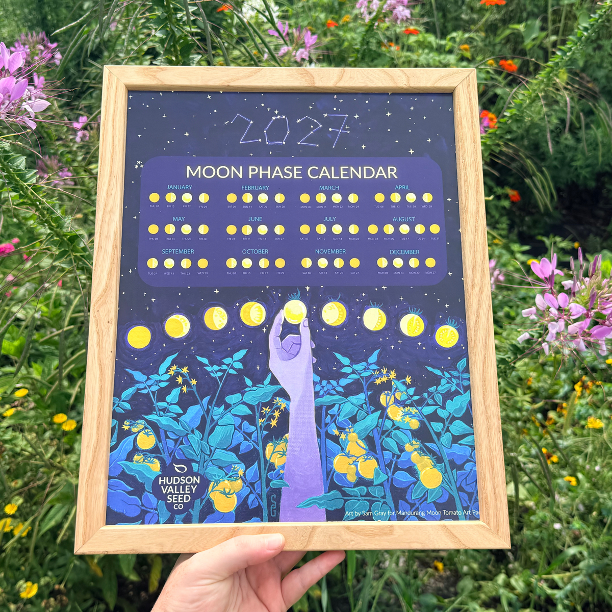 2027 Moon Phase Calendar