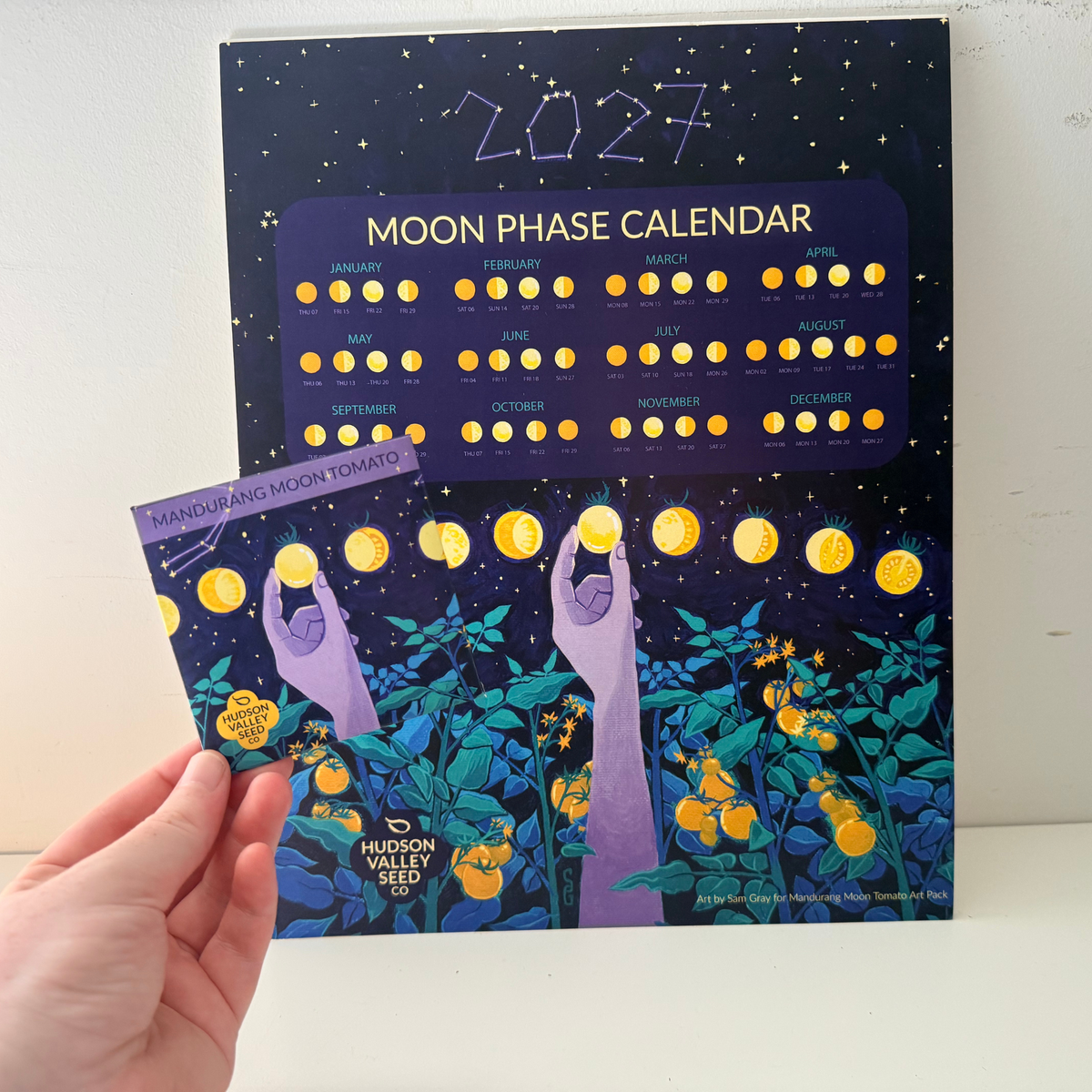 2027 Moon Phase Calendar