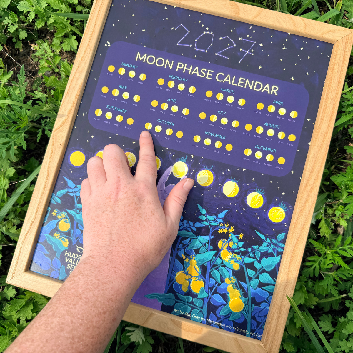 2027 Moon Phase Calendar