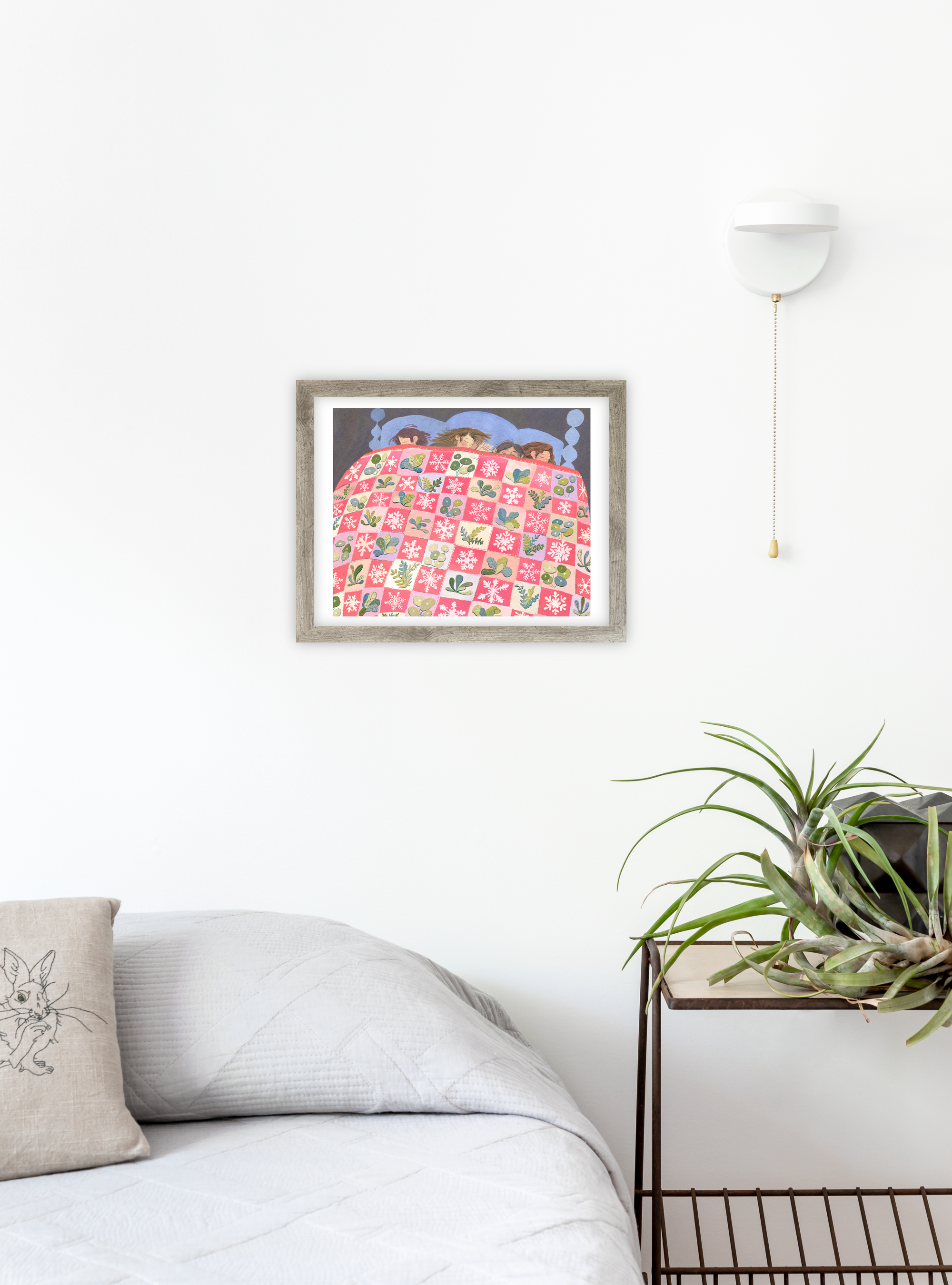 Winter Greens Mix Art Print ~Signed~