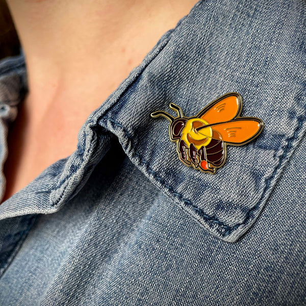 Bee Nectary Bee Enamel Pin