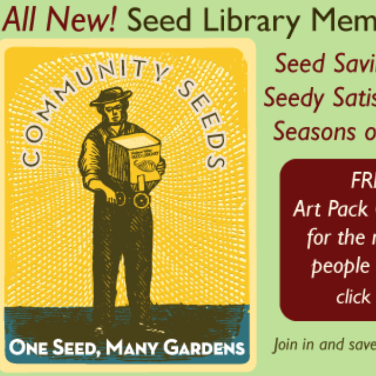 ALL NEW Seed Library Membership