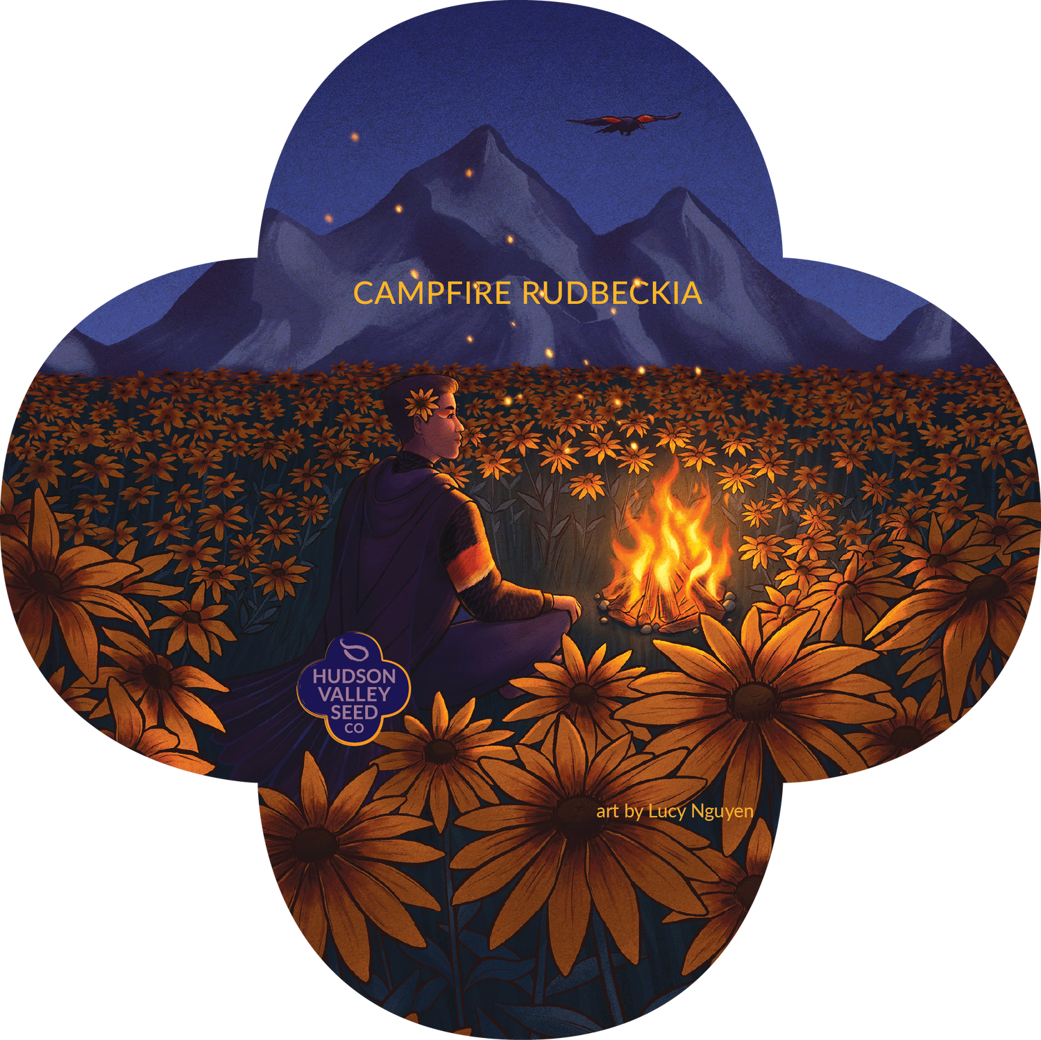 Pack Art Backstory: Campfire Rudbeckia