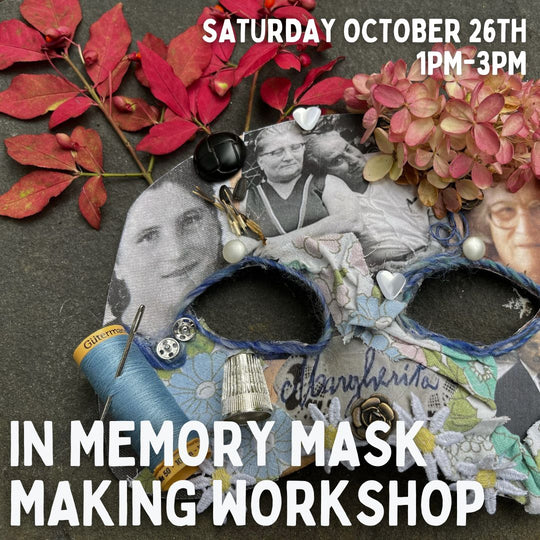 In Memory Mask Making with Circle Creative Collective