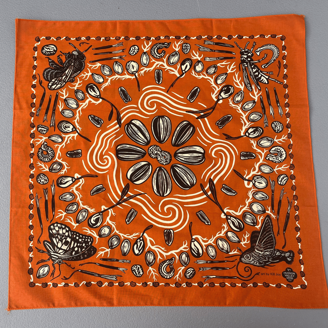 Seeds and Pollinators Bandana