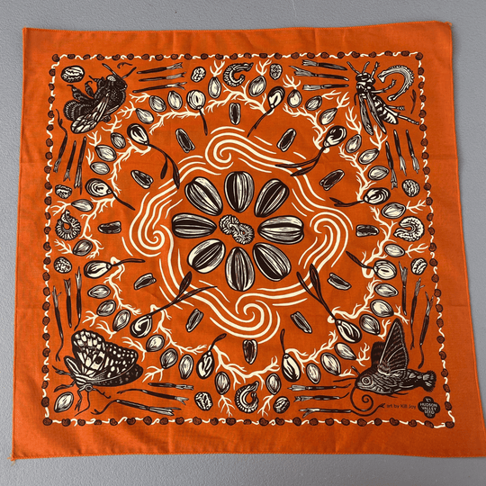 Seeds and Pollinators Bandana