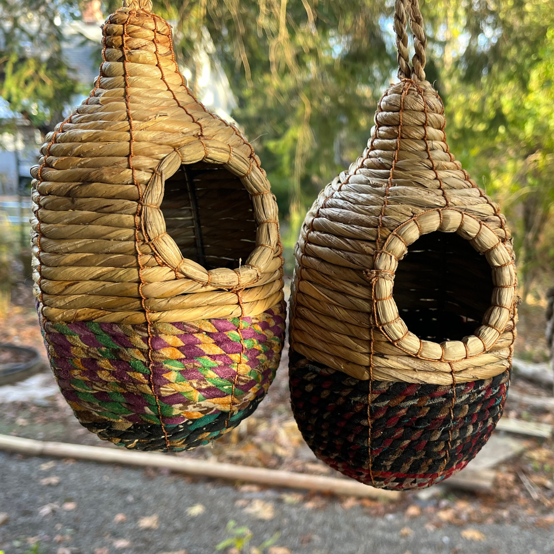 Woven Bird House