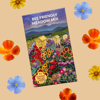 Bee Friendly Meadow Mix Seed Shaker – Hudson Valley Seed Company Bee Friendly Meadow Mix Seed Shaker – Hudson Valley Seed Company