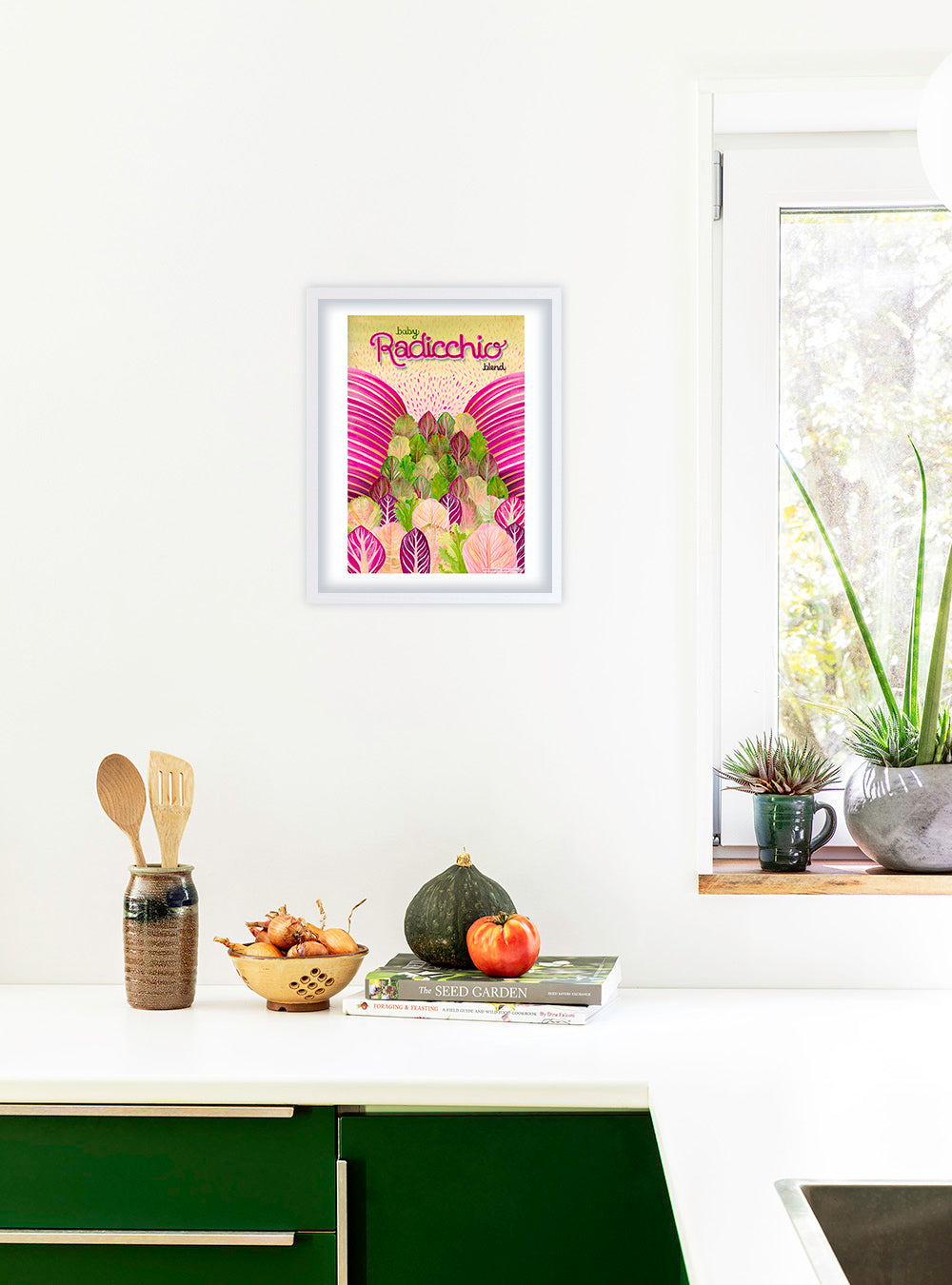 Baby Radicchio Blend Art Print ~Signed~