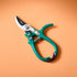 Colorgrip pruners by Hudson Valley Seed Company in ocean blue ergonomic design