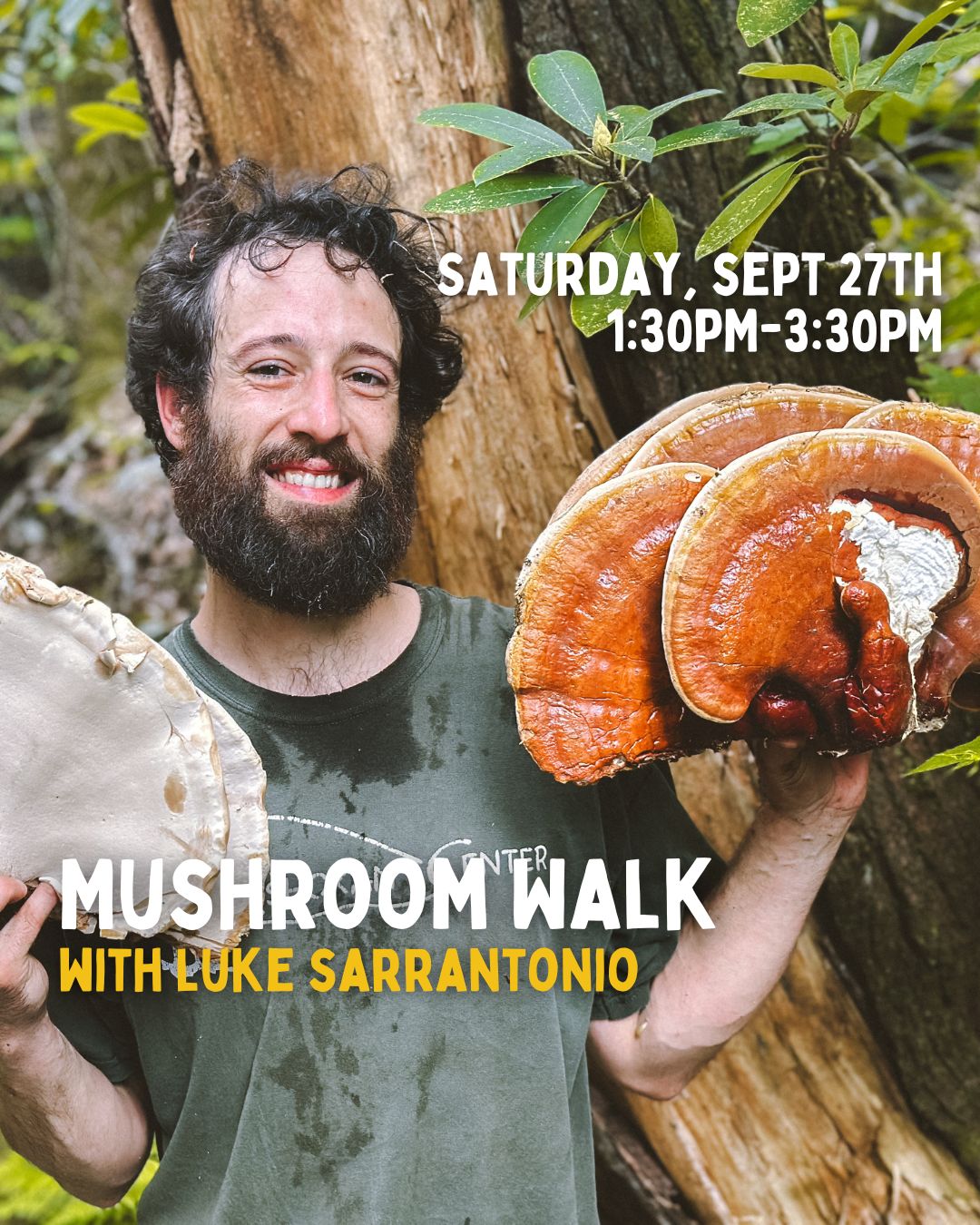 Mushroom Walk with Mycophilic - Sept 27 - 1:30PM