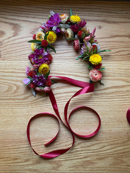 Fresh-to-Dry Flower Crowns with Faye Forman - 8/23 - 10:30 AM