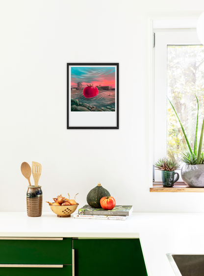 Jersey Breeze Tomato Art Print ~Signed~