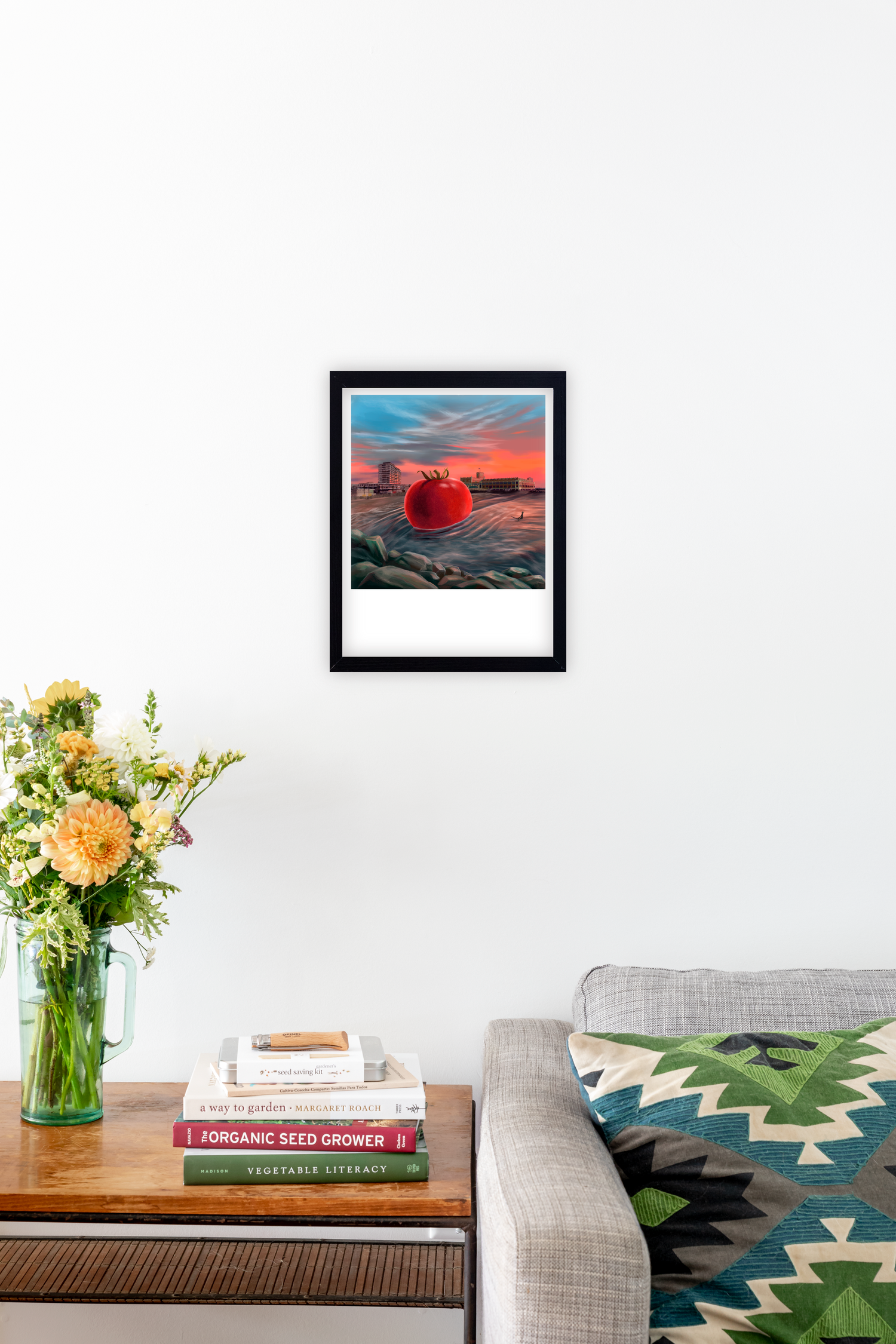 Jersey Breeze Tomato Art Print ~Signed~