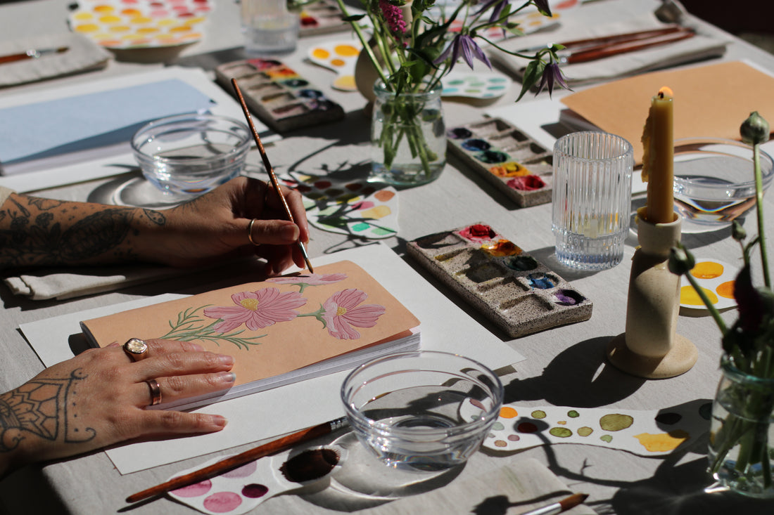 Painting Nature Journals with Caro Arévalo - July 12