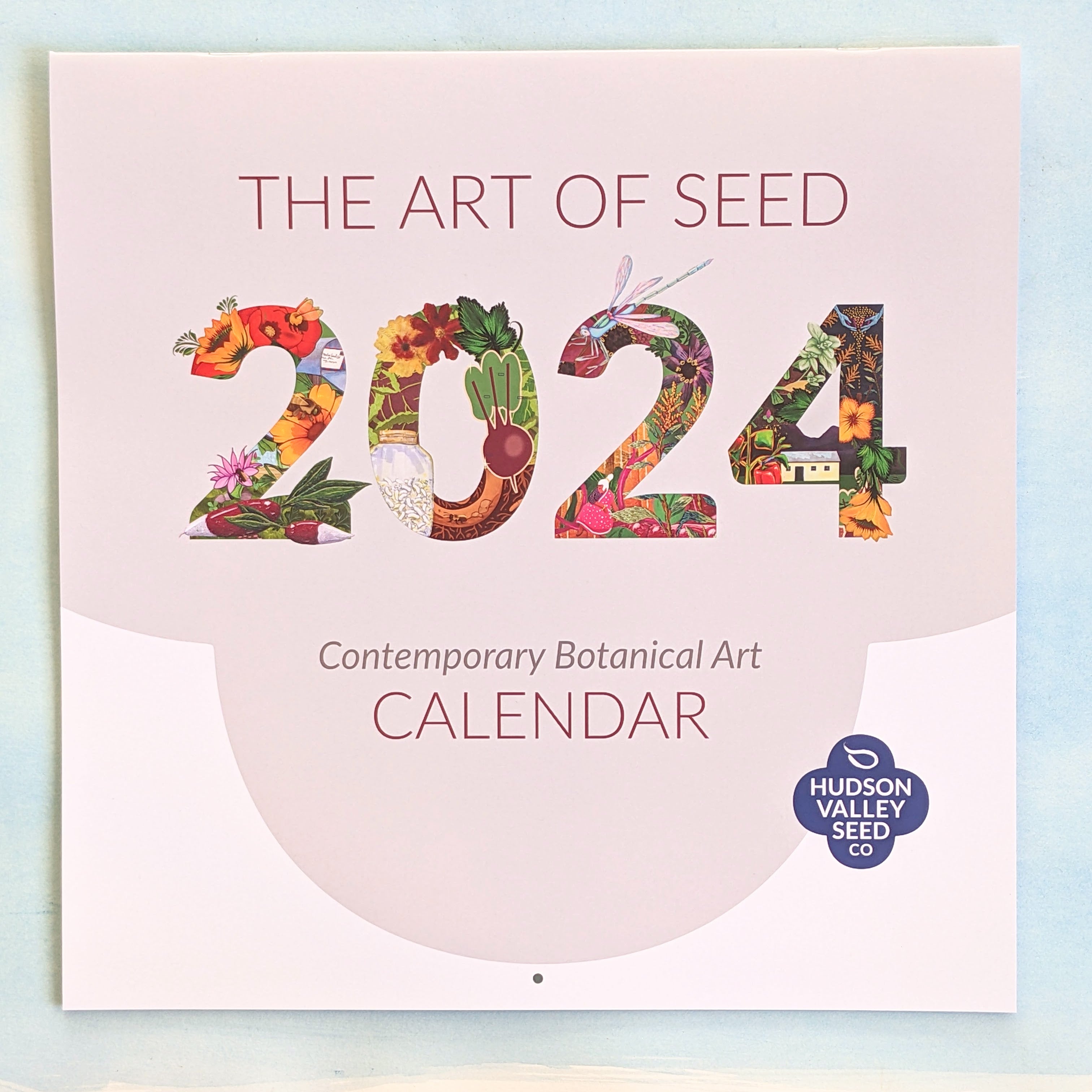 Hudson Valley Seed Co Art of Seed 2024 Wall Calendar Hudson Valley