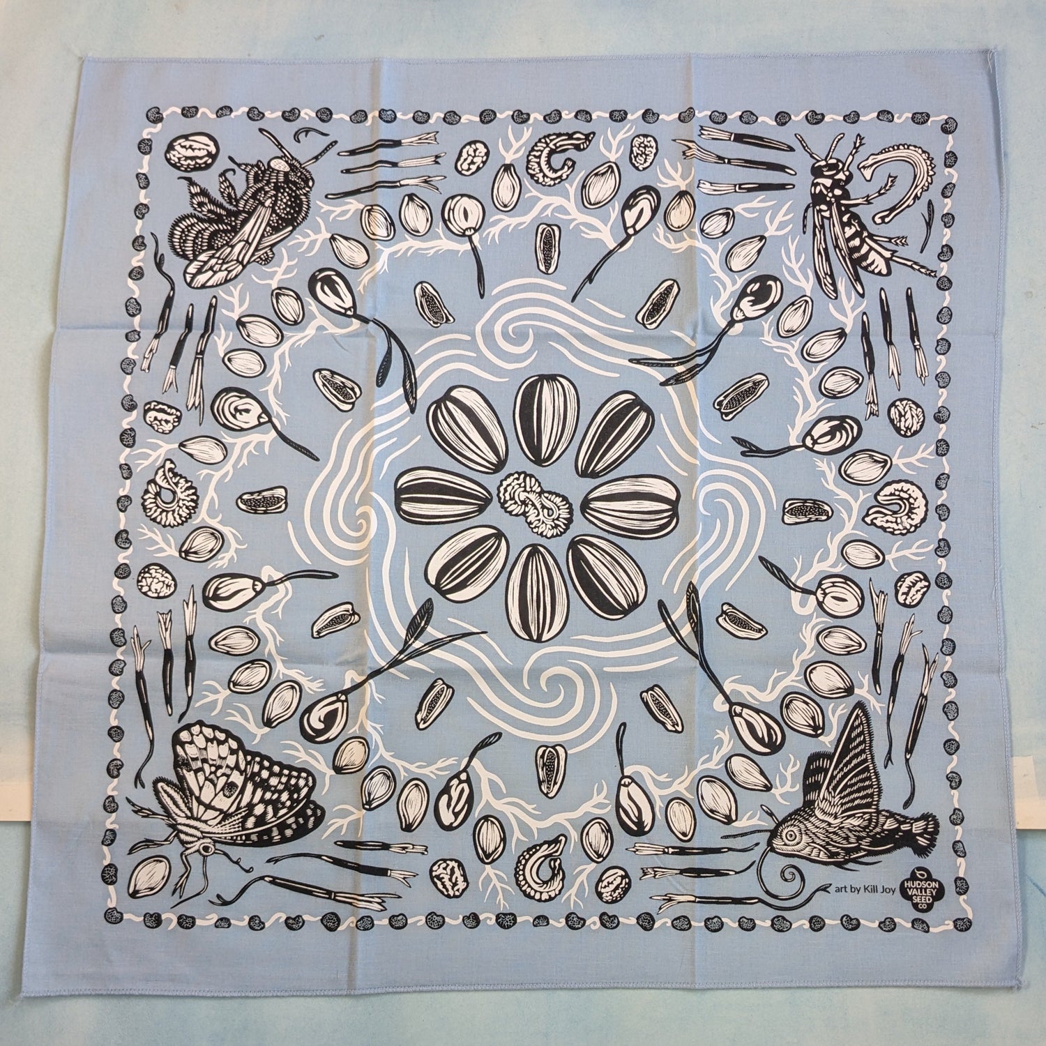 Seeds and Pollinators Bandana