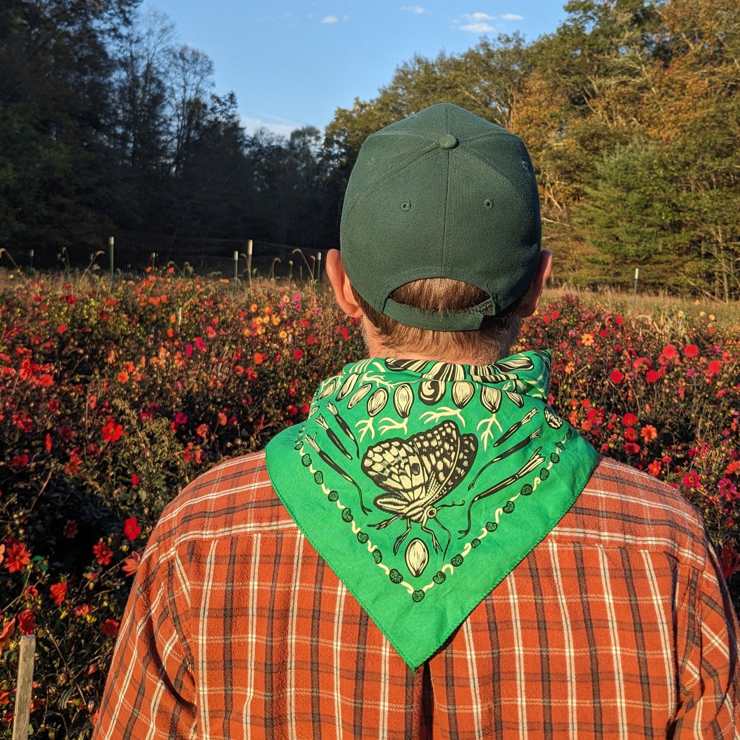 Seeds and Pollinators Bandana