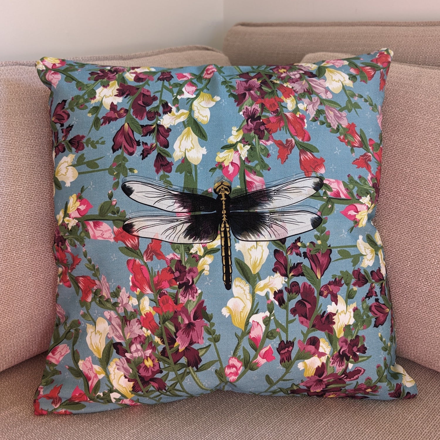 Snapdragon Mix Throw Pillow