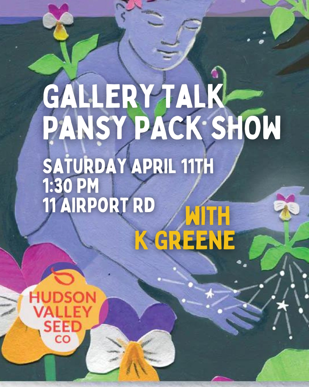 Gallery Talk with K Greene 4/11 1:30pm