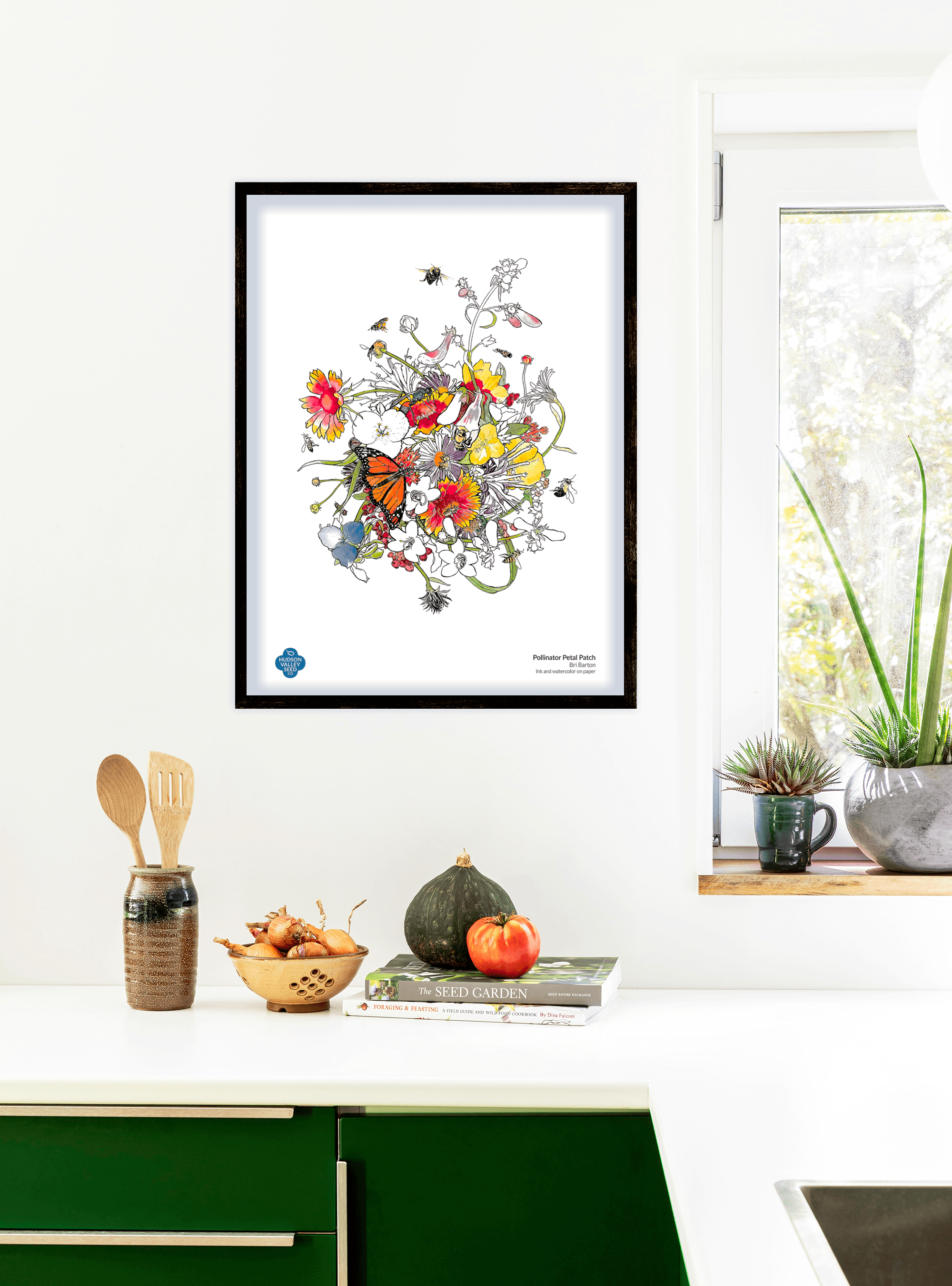 Pollinator Petal Patch Fine Art Poster