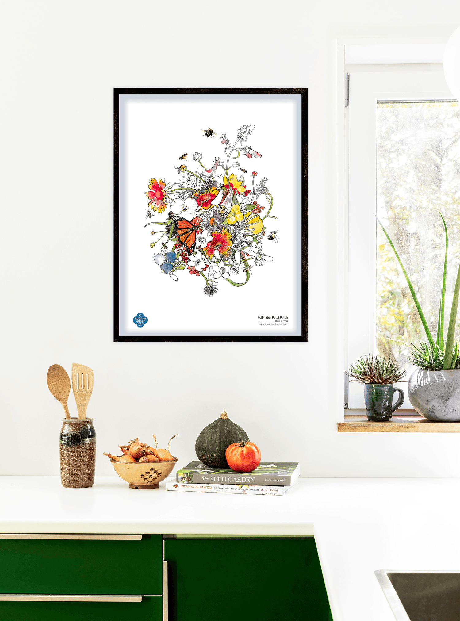 Pollinator Petal Patch Fine Art Poster