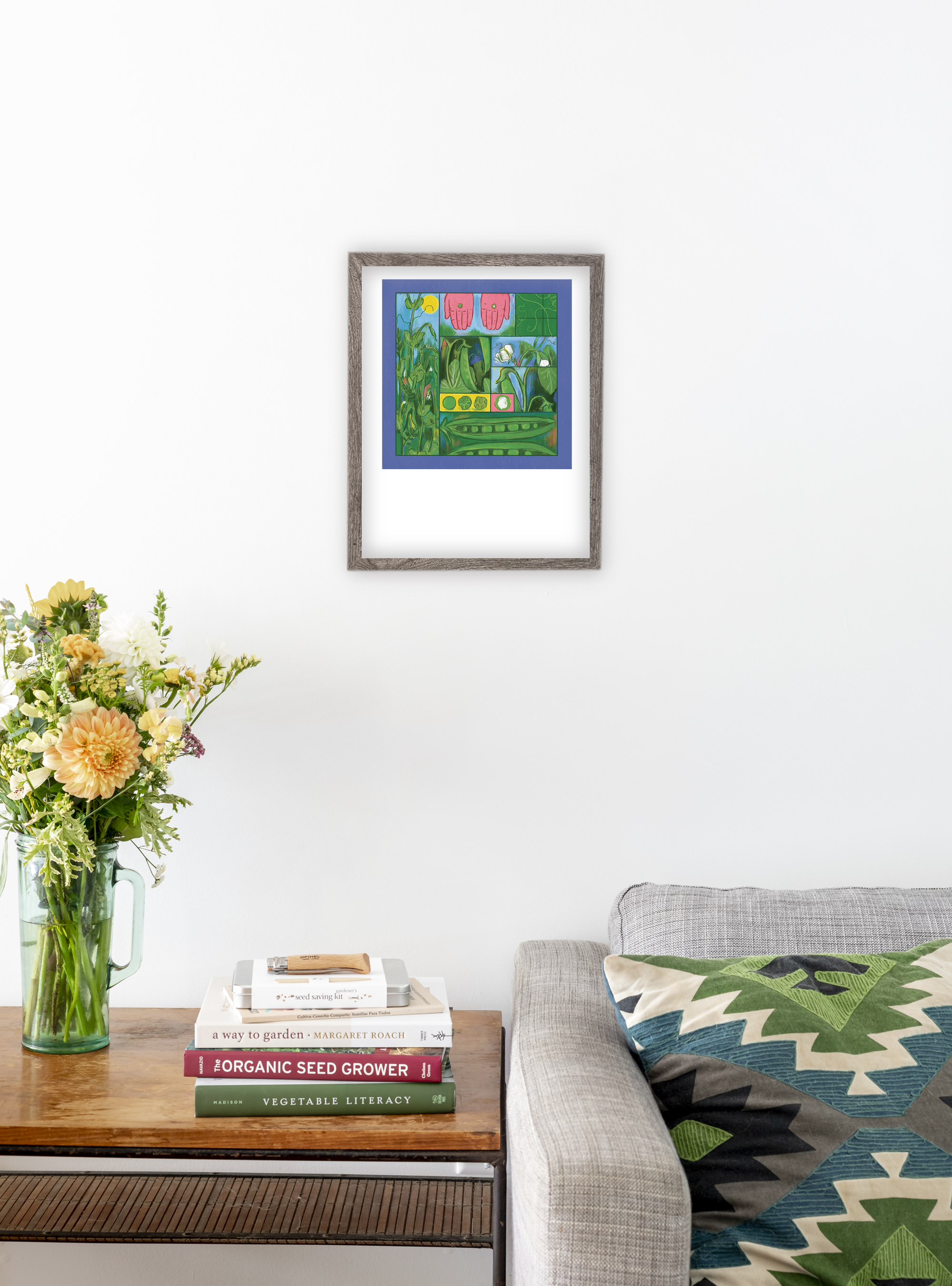 Sugar Snap Pea Art Print ~Signed~