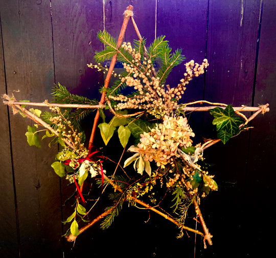 Wild Twig Star Wreath Workshop