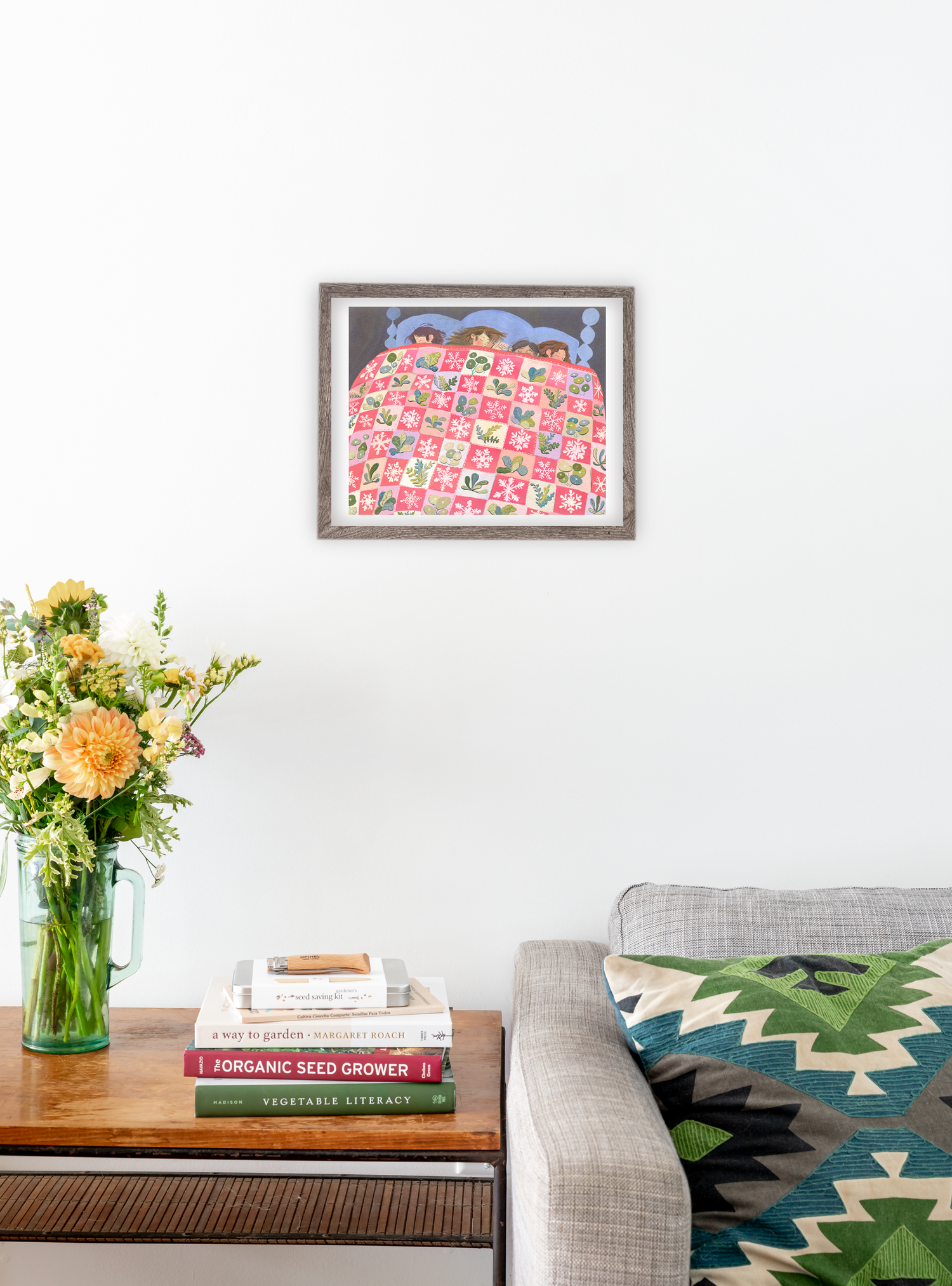 Winter Greens Mix Art Print ~Signed~