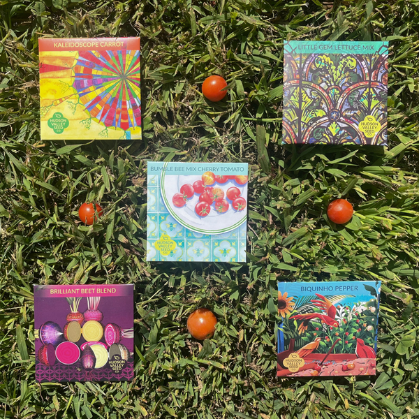BEE Wynn デック 茶(開封済み) & 紫(新品) 2個セット 別売り可能 Best Selling Veggies Bundle | Hudson Valley Seed Company