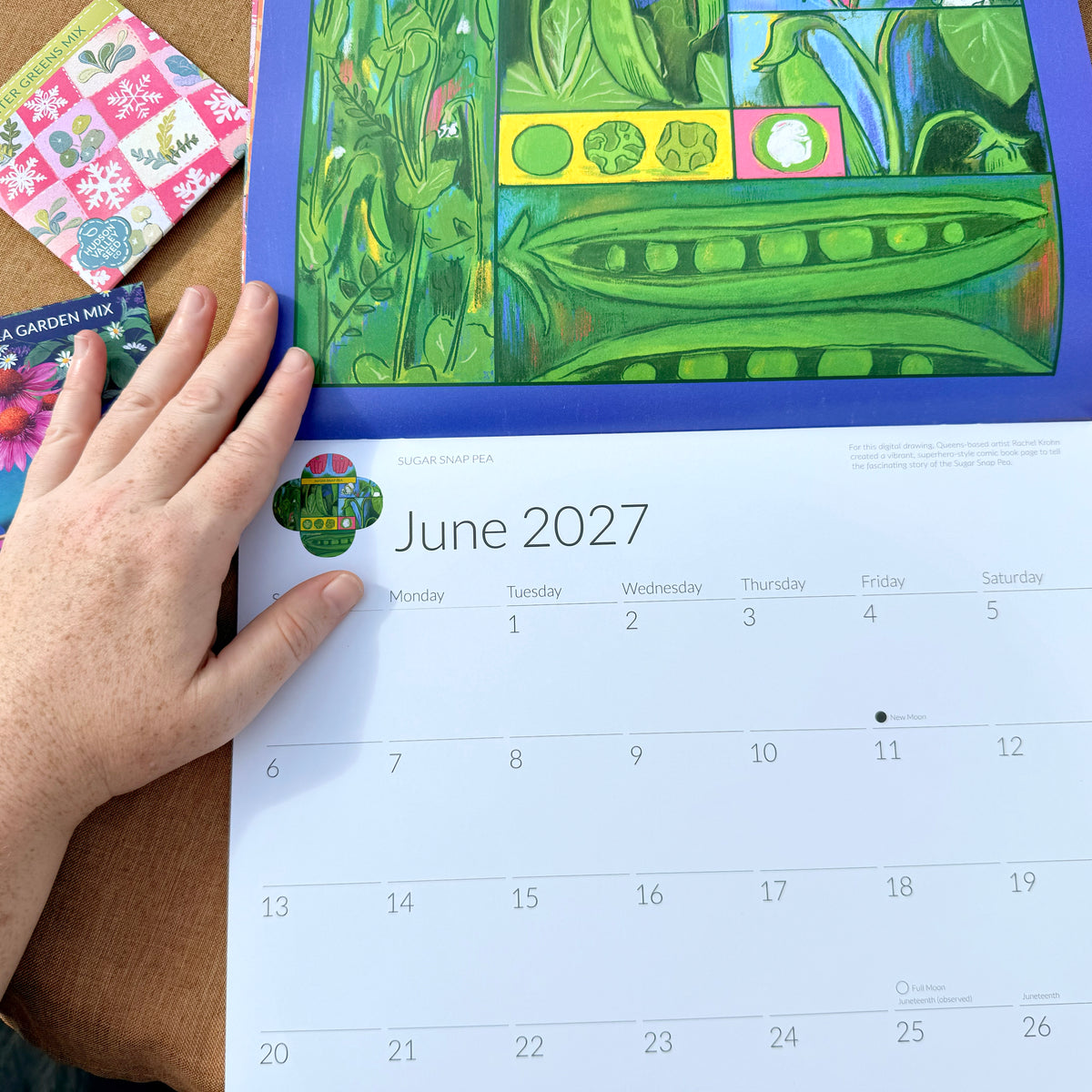 2027 Art of Seed Calendar
