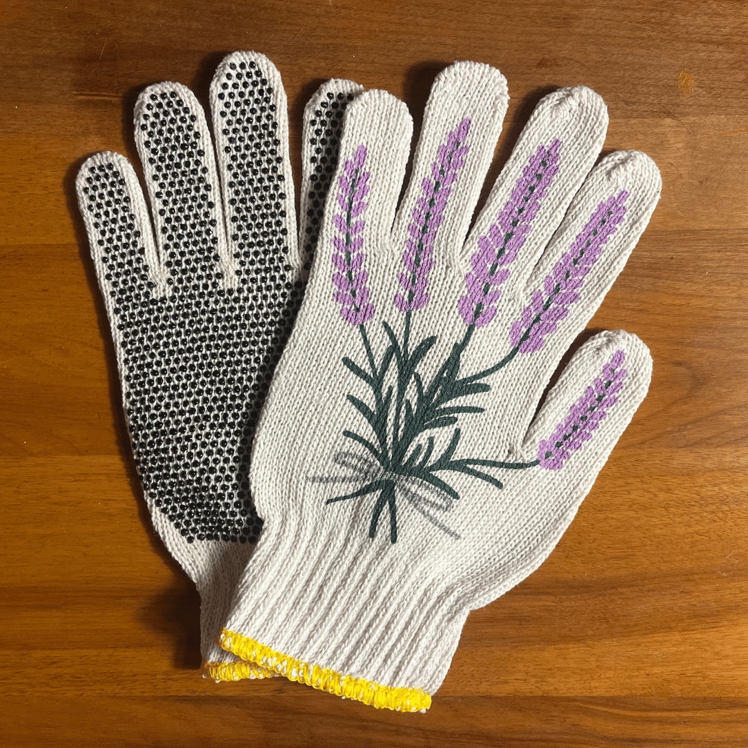 gardening gloves pretty Printed Garden Gloves