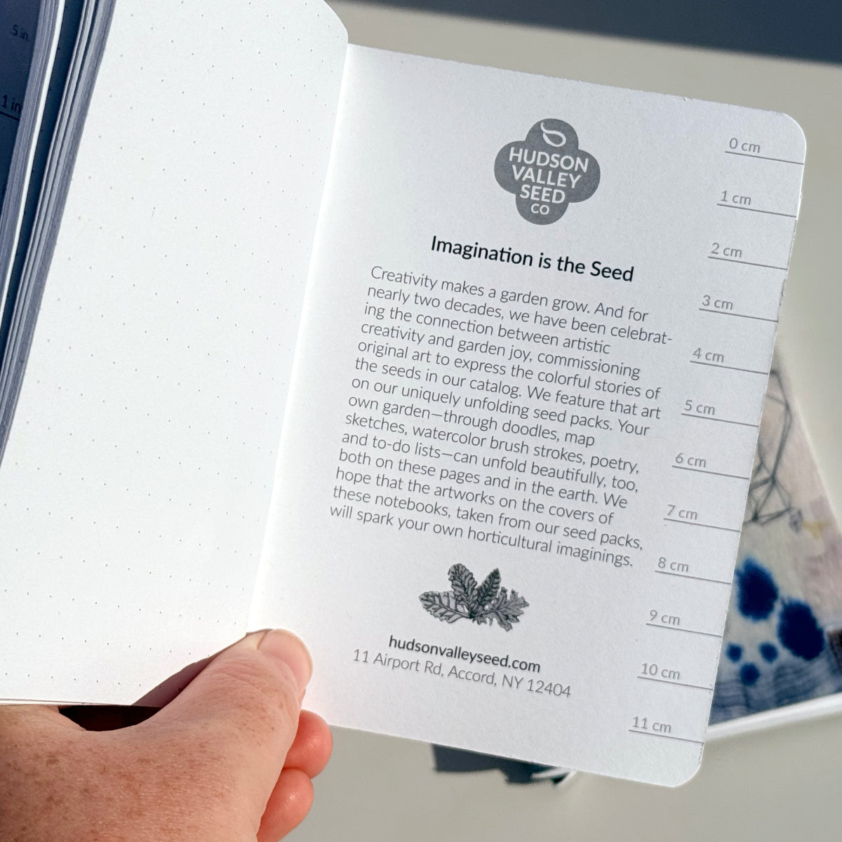 Set of three garden notebooks with floral covers, ideal for gardening notes and planning, from the HVSC Garden Notebook Trio collection.