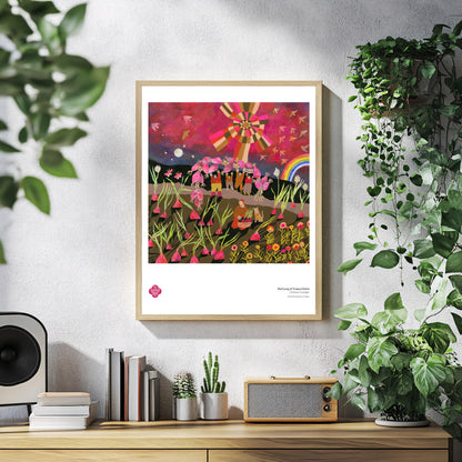 Red Long of Tropea Onion Fine Art Poster