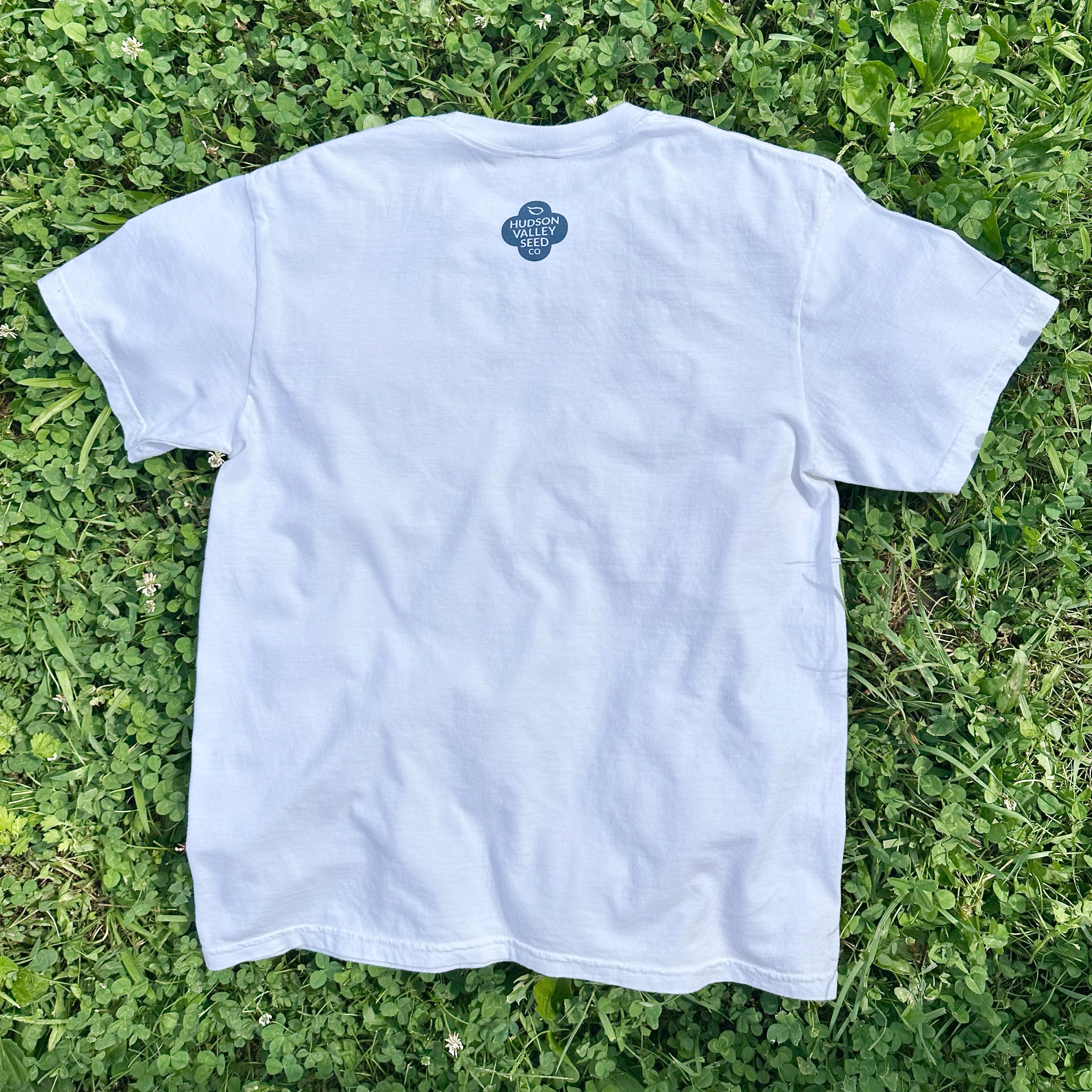 Hudson Valley Seed Co Logo T-Shirt [White]