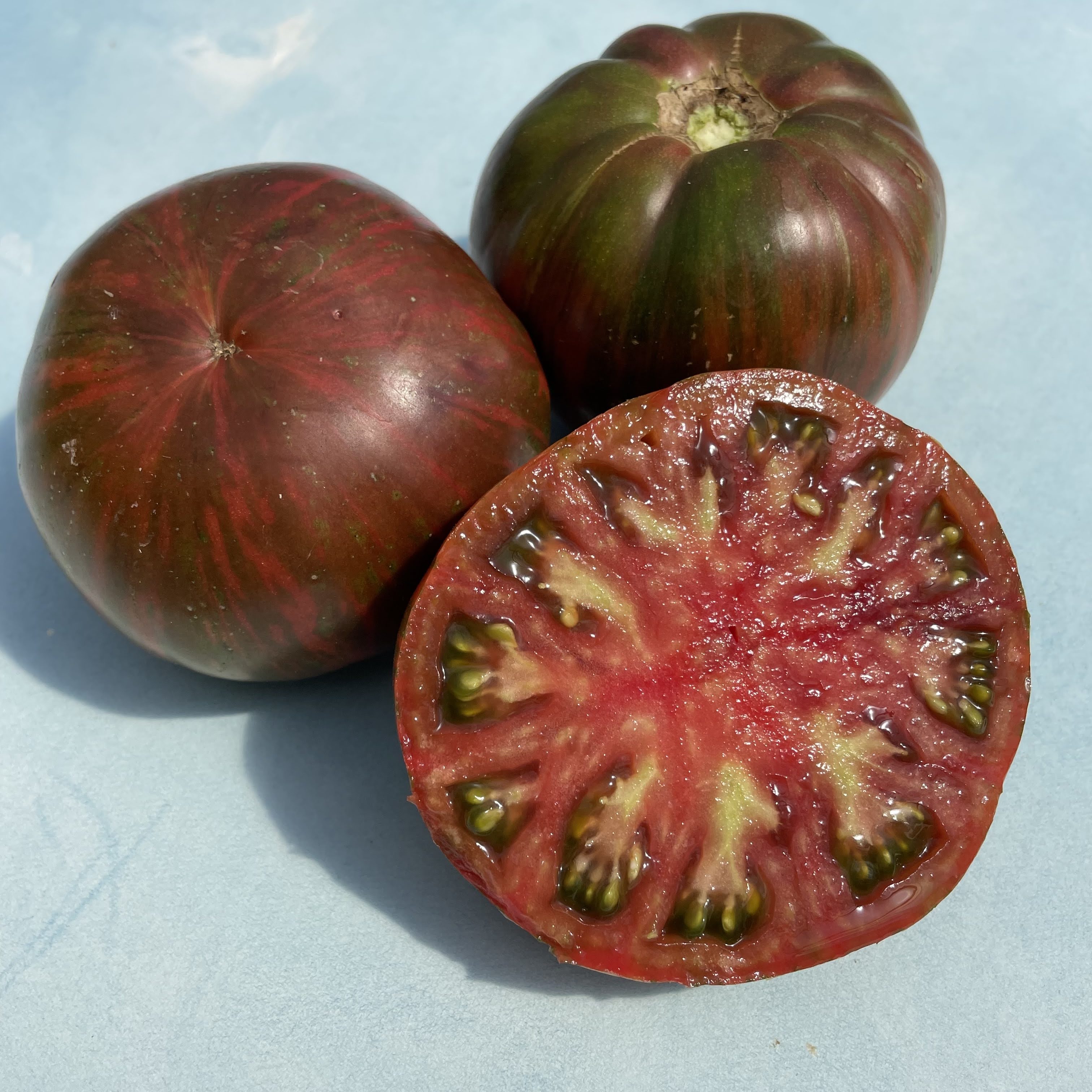 Berkeley Pink Tie Dye Tomato – Hudson Valley Seed Company