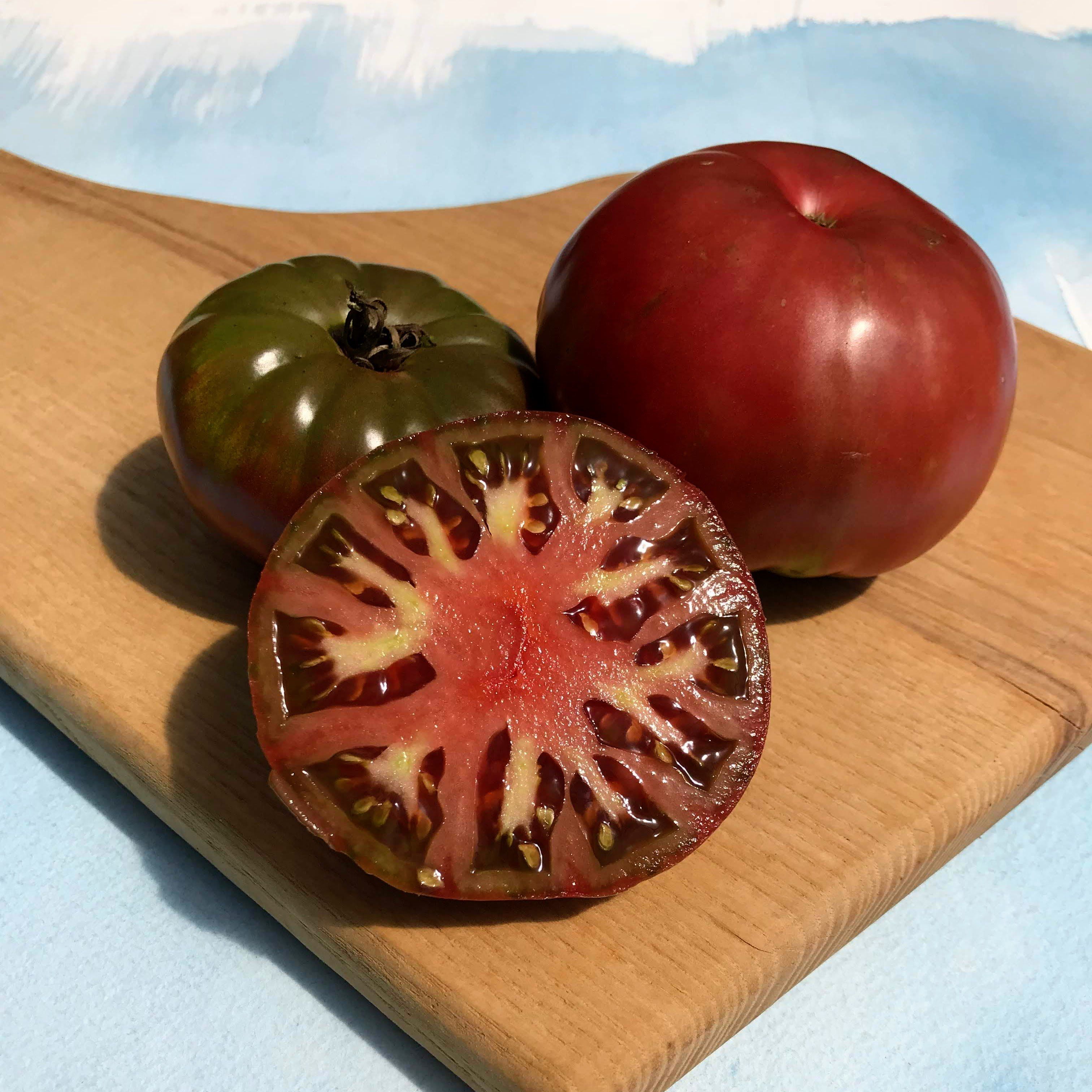 Cherokee Purple Tomato Organic seeds 25 seeds / Organic