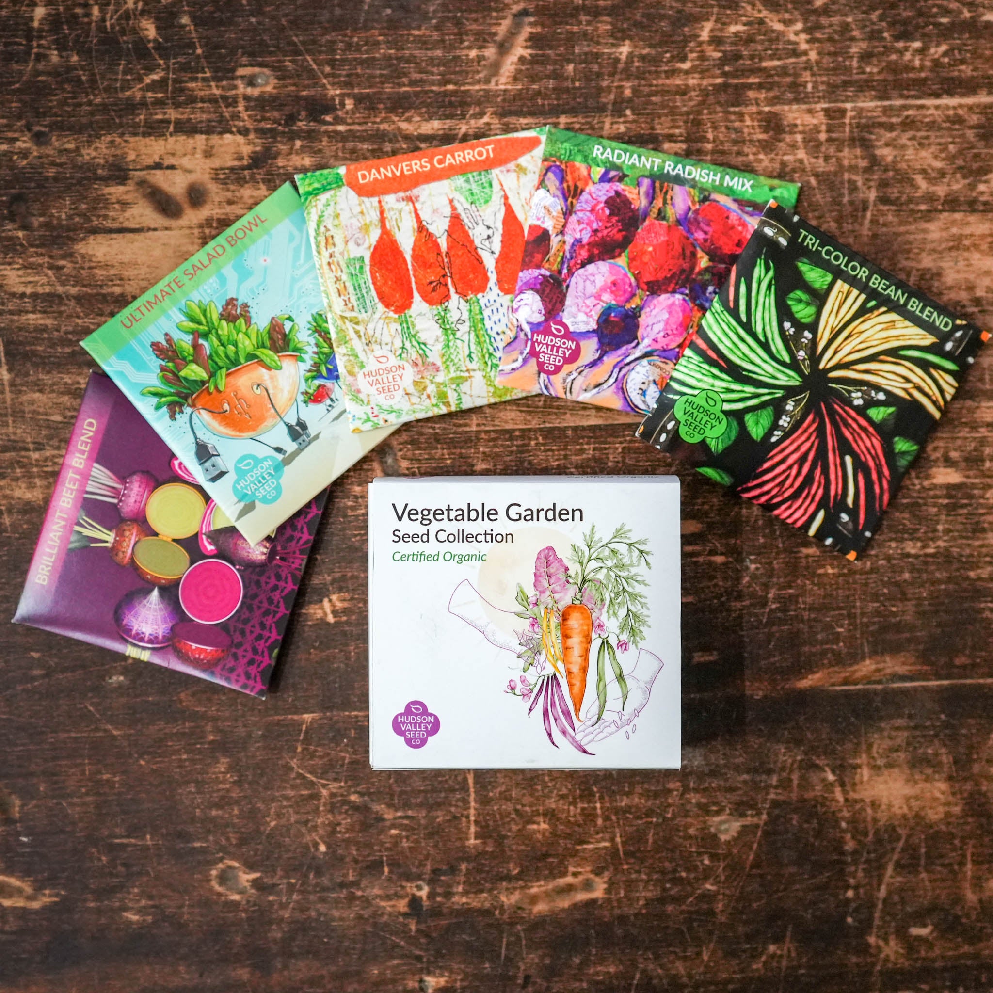 Vegetable Garden Gift Box Collection Hudson Valley Seed Company