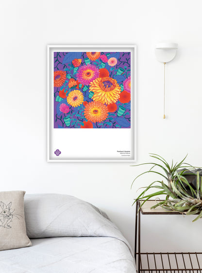 Flashback Calendula Fine Art Poster