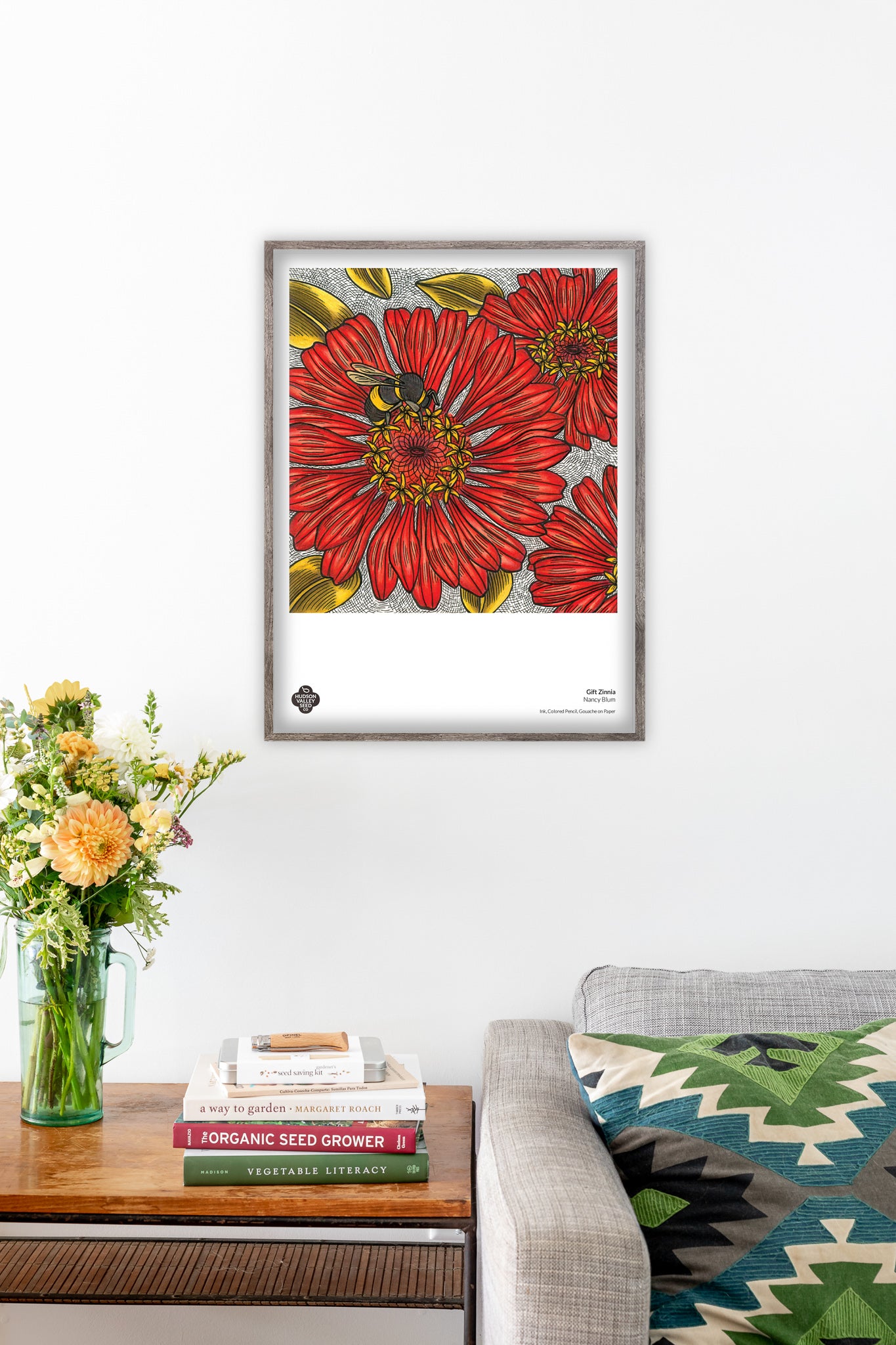 Gift Zinnia Fine Art Poster
