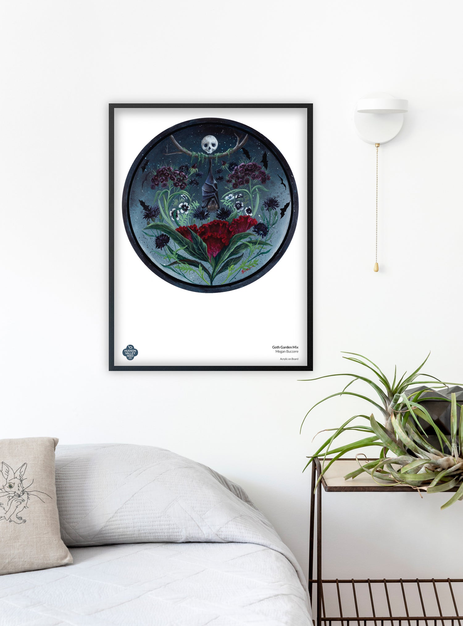 Goth Garden Fine Art Poster