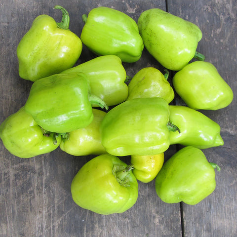 Which green store pepper is sweet