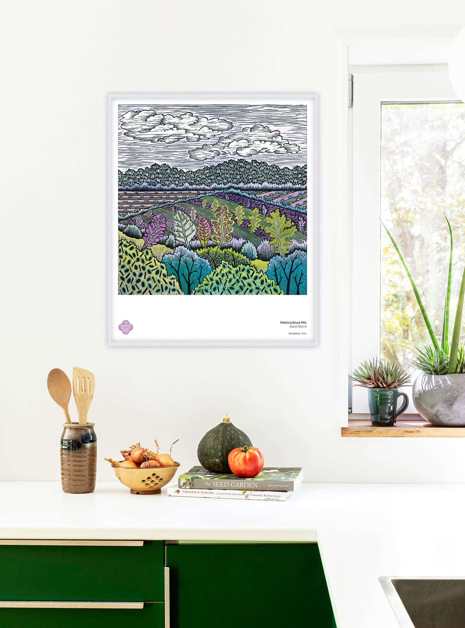 Metta Lettuce Mix Fine Art Poster