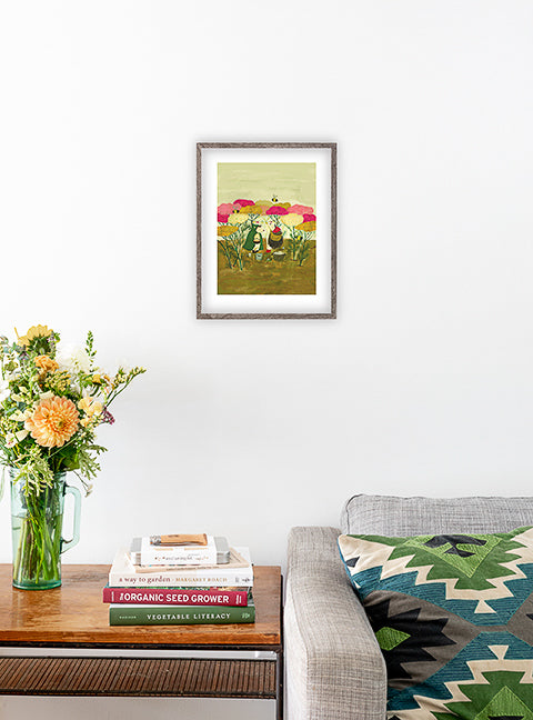 Multi-Hued Yarrow Art Print ~Signed~