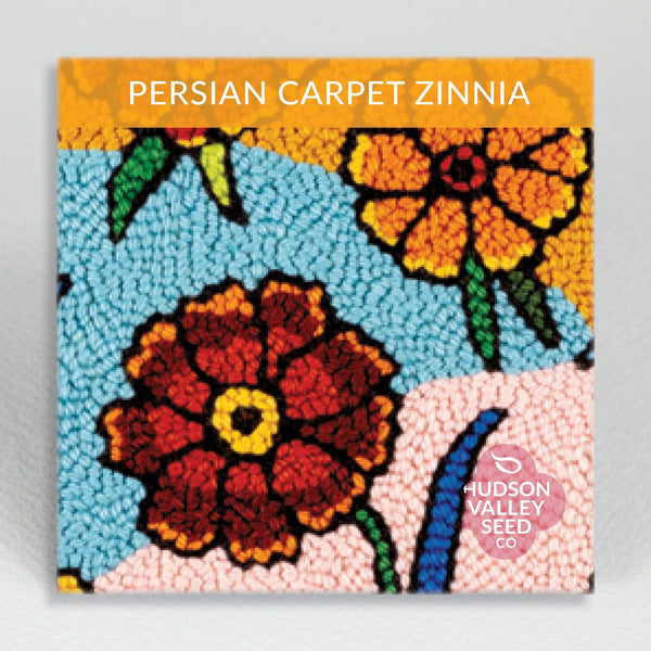 Persian Carpet Zinnia | Hudson Valley Seed Company