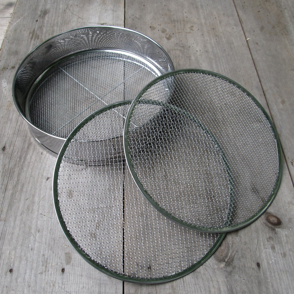 Stainless Steel Sieve Set Hudson Valley Seed Company