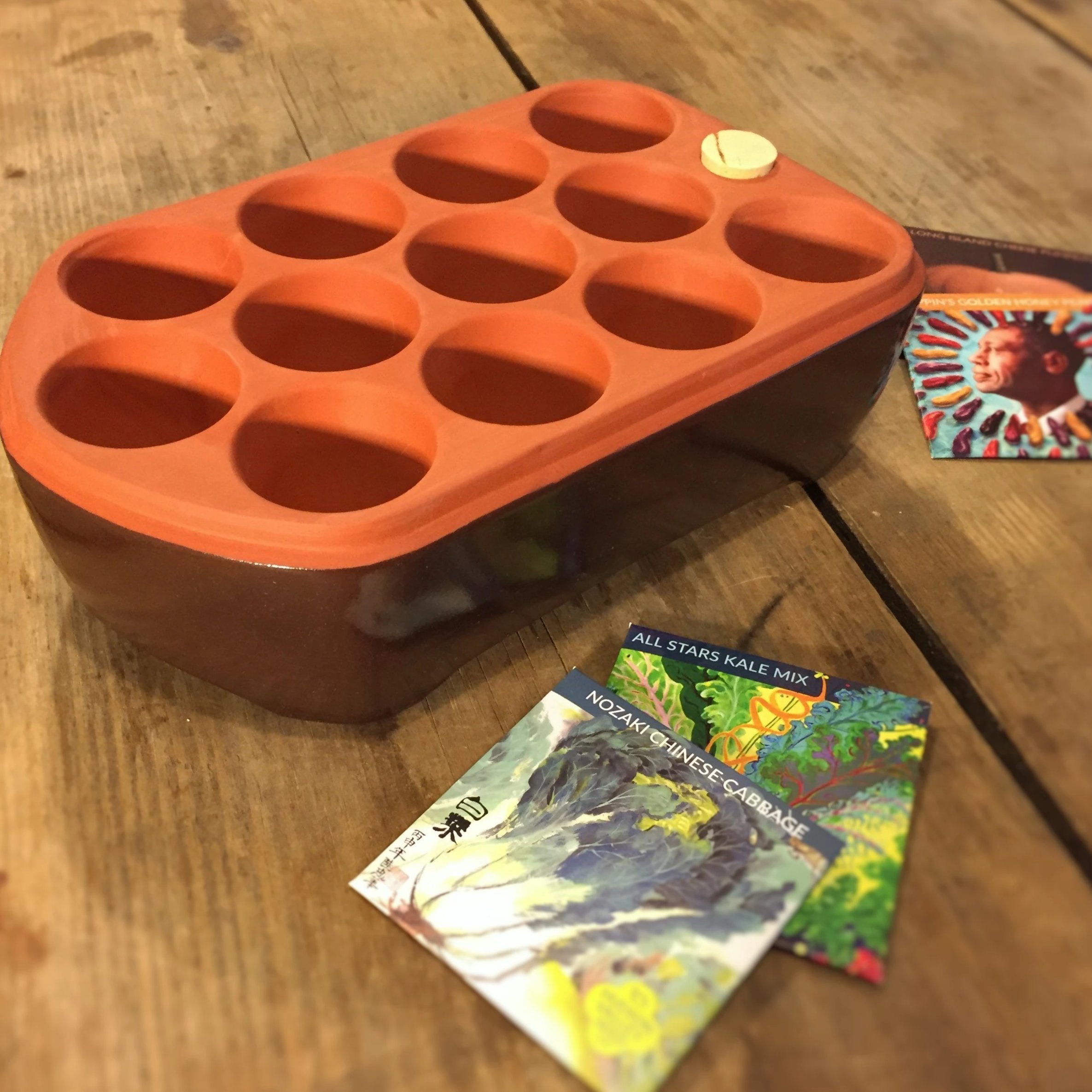 Orta Ceramic Self Watering Seed Starting Tray - Large – Hudson Valley Seed  Company
