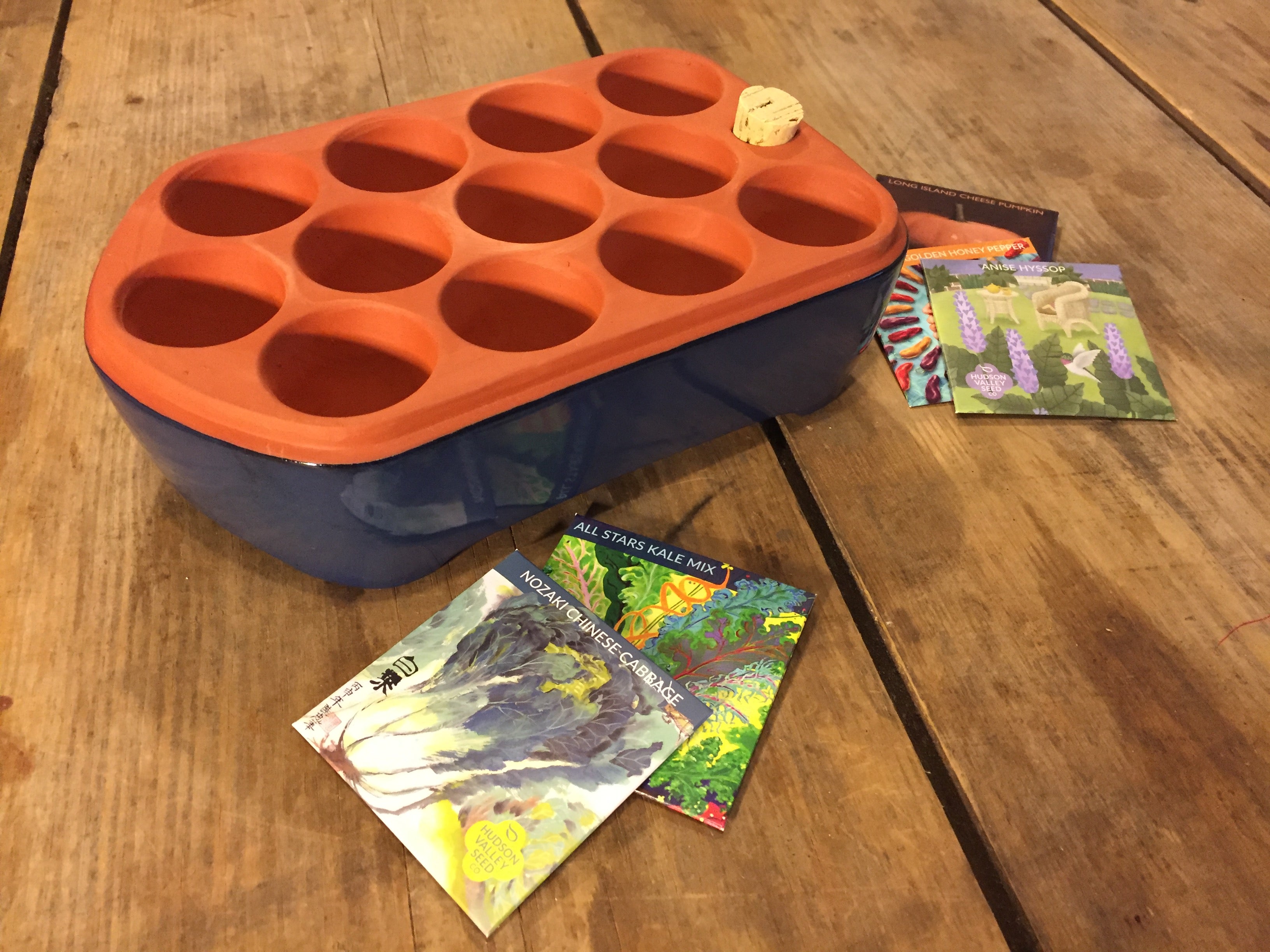 Orta Ceramic Self Watering Seed Starting Tray - Large – Hudson
