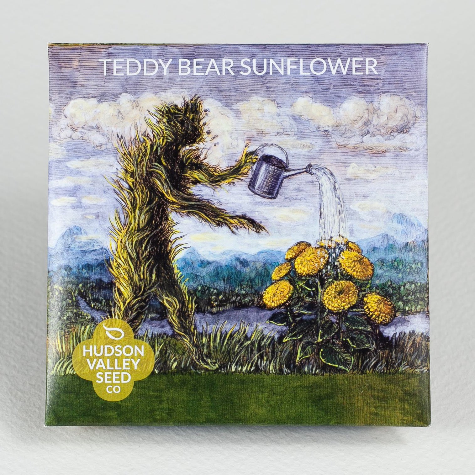 Teddy Bear Sunflower Art Pack
